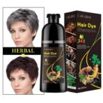 Shampoing pour cheveux coloration en Noir (Niouleul) des cheveux en quelques minutes - Donne de l'éclat - 500 ml