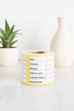 Etiquette de livraison de colis. - Image 3