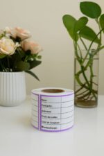 Etiquette de livraison de colis. - Image 7