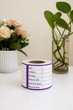 Etiquette de livraison de colis. - Image 2